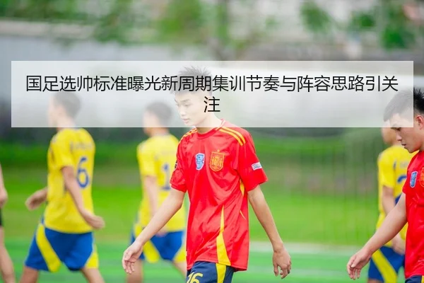 国足选帅标准曝光新周期集训节奏与阵容思路引关注